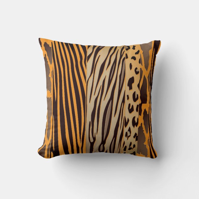 Almohada impresa en animales (Anverso)