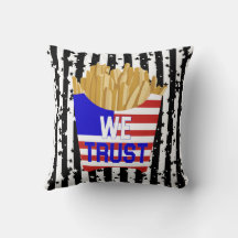 Almohada In Fries We Trust 