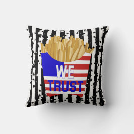 Almohada In Fries We Trust 