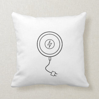 almohada inalámbrica del cargador