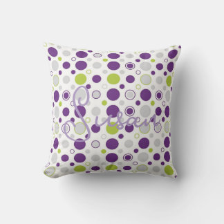 Almohada infantil con burbujas caprichosas