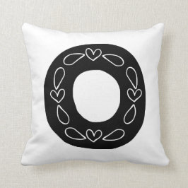 Almohada inicial de la letra O