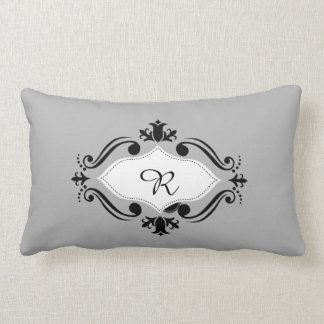 Almohada inicial personalizada con la etiqueta