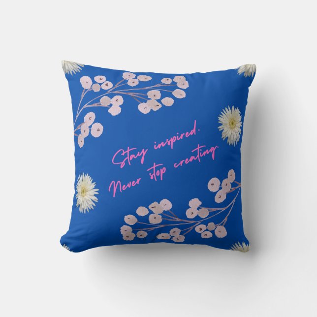 almohada inspirada en la permanencia (Anverso)