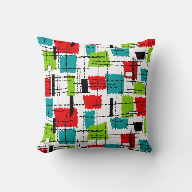 Almohada inspirada moderna #738 de los mediados de (Anverso)