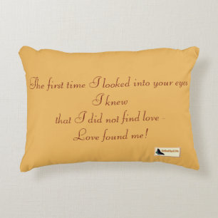 Almohada inspiradora - amor