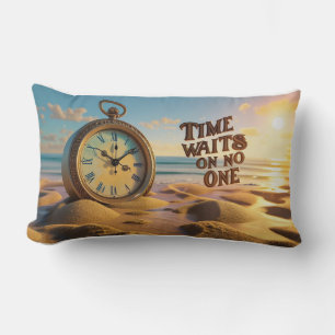 Almohada Inspiradora - El tiempo no espera a nadie