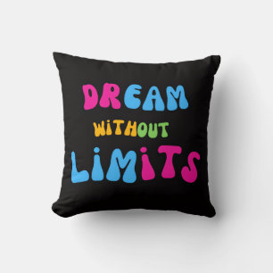 Almohada Inspiradora Sueña Sin Límites