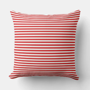 Almohada Interior con Rayas Rojas
