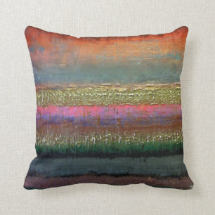 Almohada intrépida del contemporáneo del color