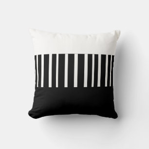 almohada intrépida elegante moderna de las rayas