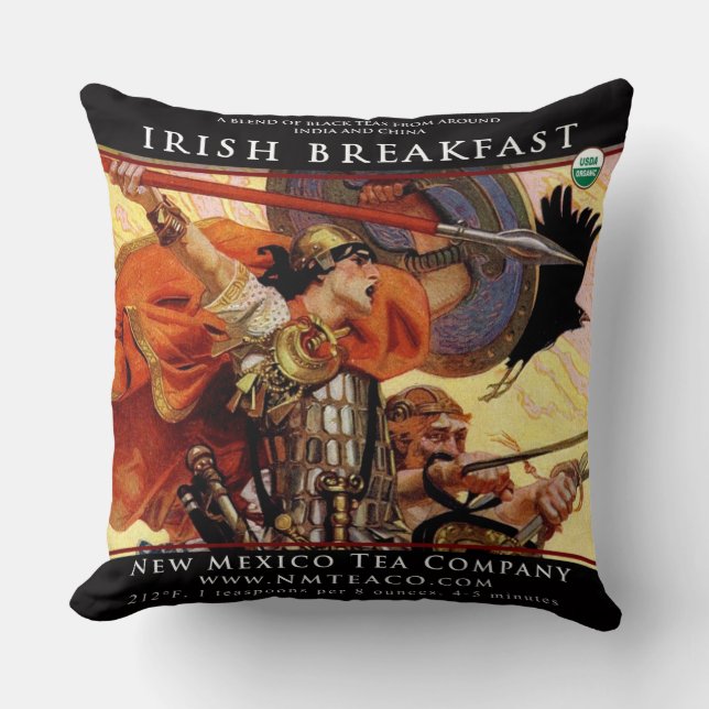 Almohada irlandesa del desayuno (Anverso)