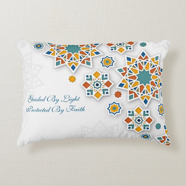 Almohada Islámica Decorativa-Almohada Islámica de  (Anverso)