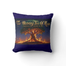 Almohada Islámica "El Árbol Ardiente de Musa"