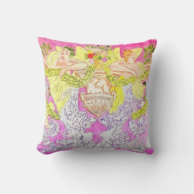 ALMOHADA ITALIANA DE LOS JARDINES (Anverso)