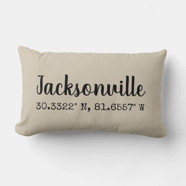 Almohada Jacksonville la Florida de los (Anverso)