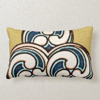 Almohada japonesa china geométrica del diseño del