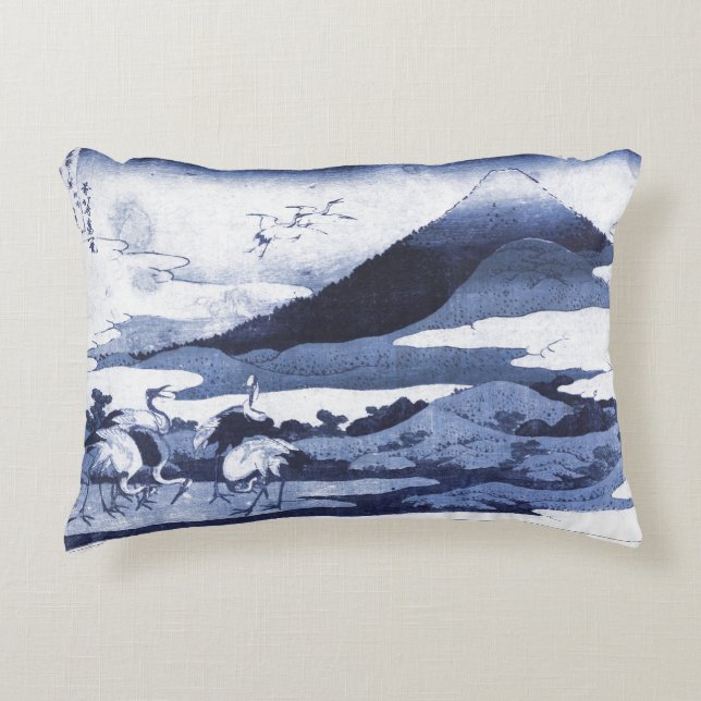 Almohada japonesa de la grúa (Anverso)