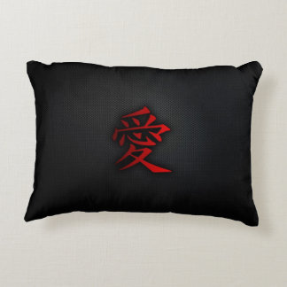 Almohada japonesa del kanji