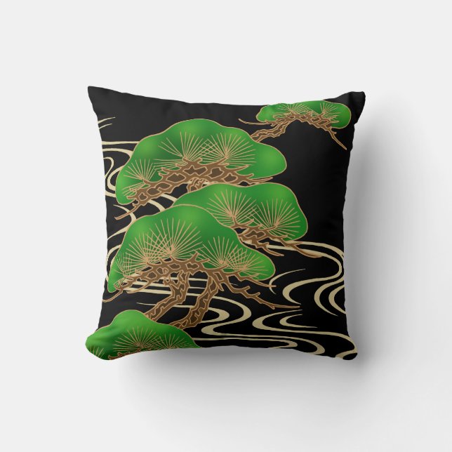 almohada japonesa del modelo (Anverso)