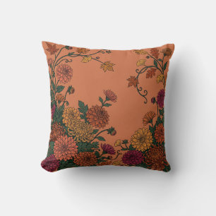 Almohada Japonesa Ukiyo-E Inspiradora