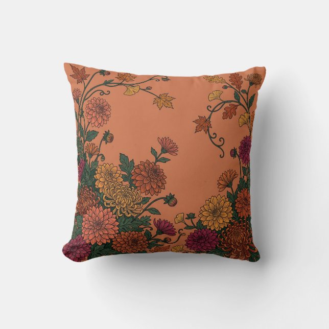 Almohada Japonesa Ukiyo-E Inspiradora (Anverso)