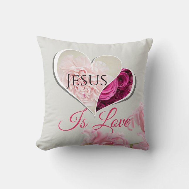 Almohada Jesús es Amor (Anverso)