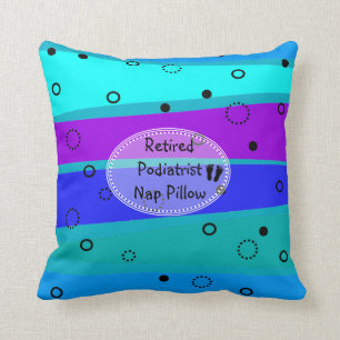 Almohada jubilada de la siesta del Podiatrist
