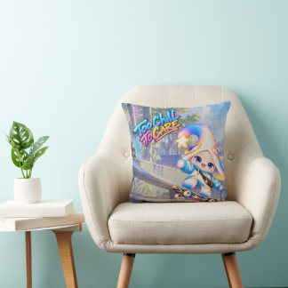 Almohada Kawaii "Too Chill To Care" | Deco Acogedo