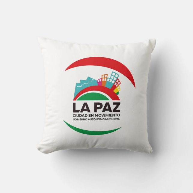 Almohada La Paz (Anverso)