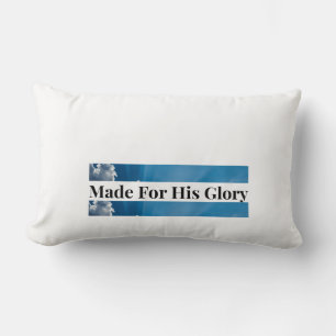 Almohada Lambar Cristiana Hecha Para Su Gloria