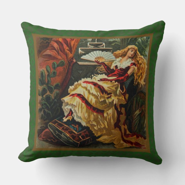 ALMOHADA LG DE WQ:  Relajación en el crepúsculo (Anverso)