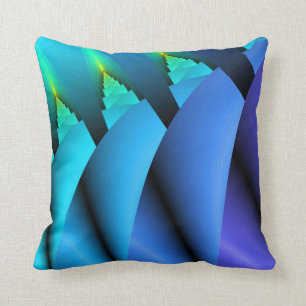Almohada ligera del sofá de la vela: Azul,