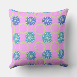 Almohada Lima Patrón Lima Fruta Decoración Cítrico