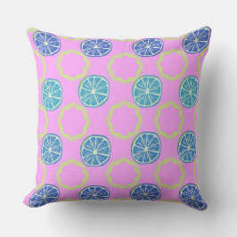 Almohada Lima Patrón Lima Fruta Decoración Cítrico
