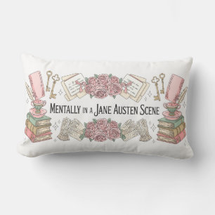 Almohada linda de Jane Austen, regalo para lectore