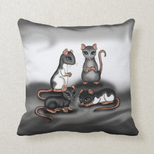 almohada linda de las ratas