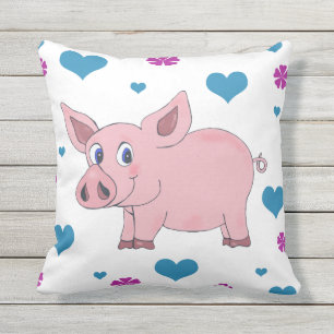 Almohada linda del cerdo