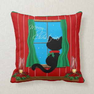 Almohada linda del día de fiesta de las Felices