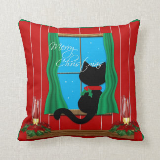 Almohada linda del día de fiesta de las Felices