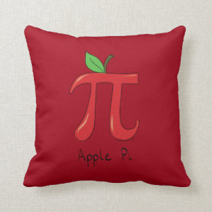 Almohada linda del día de la matemáticas pi de