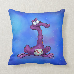 Almohada linda del dibujo animado
