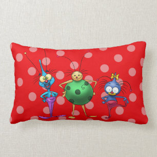 almohada linda del dibujo animado