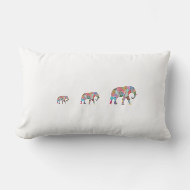 Almohada linda del elefante (Anverso)