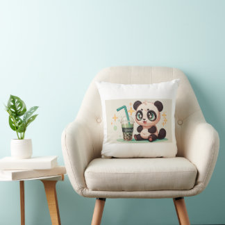 almohada linda Panda