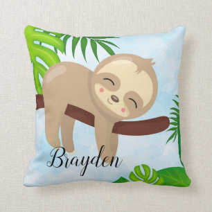 Almohada linda personalizada #3 de la pereza del