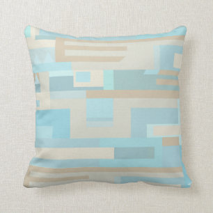 Almohada llena del acento del modelo abstracto del