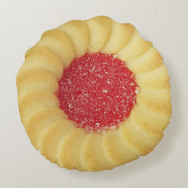Almohada llenada jalea de la galleta