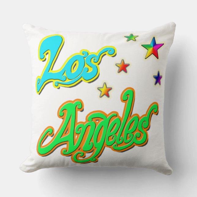 Almohada "Los Angeles Star 2" (Anverso)