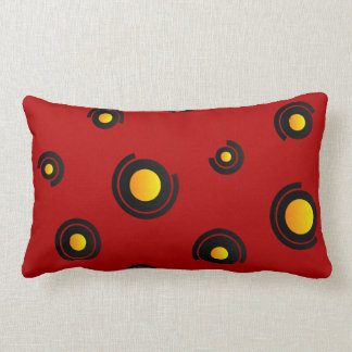 Almohada lumbar - 13" X 21" - rojo de "Sphéris" -